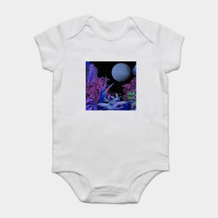 Neon Plants Baby Bodysuit